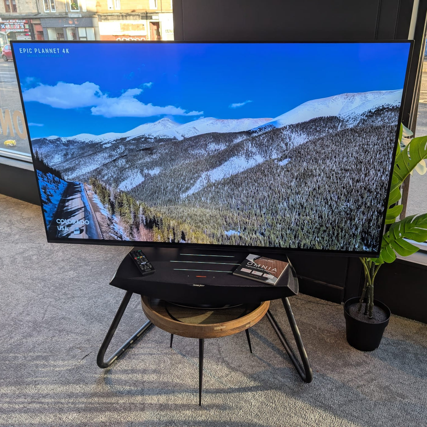 Sony XR-55A80L OLED 55" Television with TV Stand - Ex-Demonstration