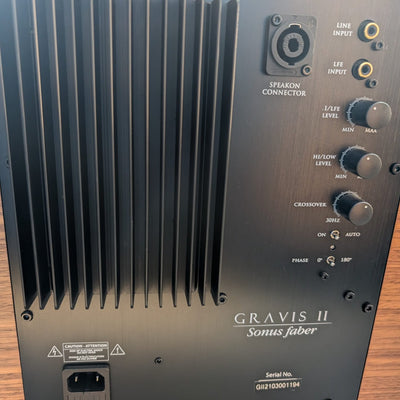 Sonus Faber Gravis II Subwoofer - Ex-Demonstration